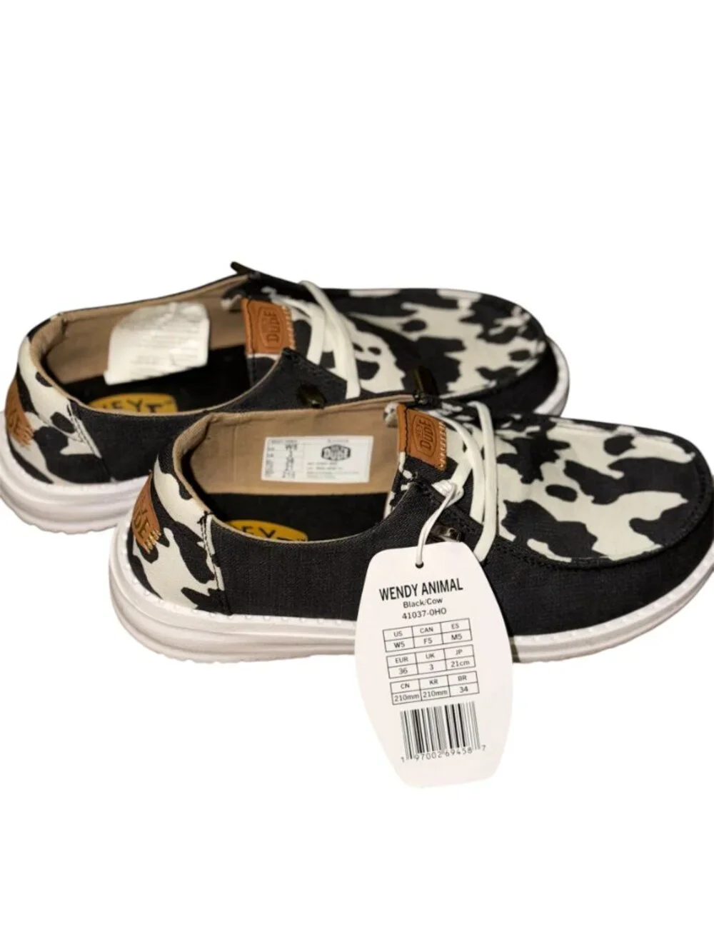 HEY DUDES WOMANS SIZE 5 - Picture 3 of 4